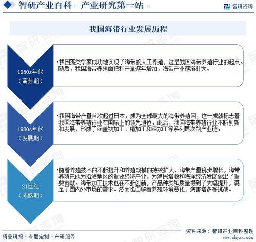 產(chǎn)業(yè)百科 海帶產(chǎn)業(yè)發(fā)展環(huán)境及趨勢預(yù)測與旅游開發(fā)項(xiàng)目策劃咨詢